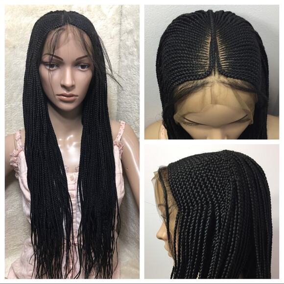 Amina Frontal braided wig